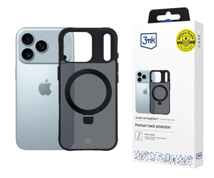 Etui do telefonów 3mk Smoke Case Mag&Stand do iPhone 17 Pro Max